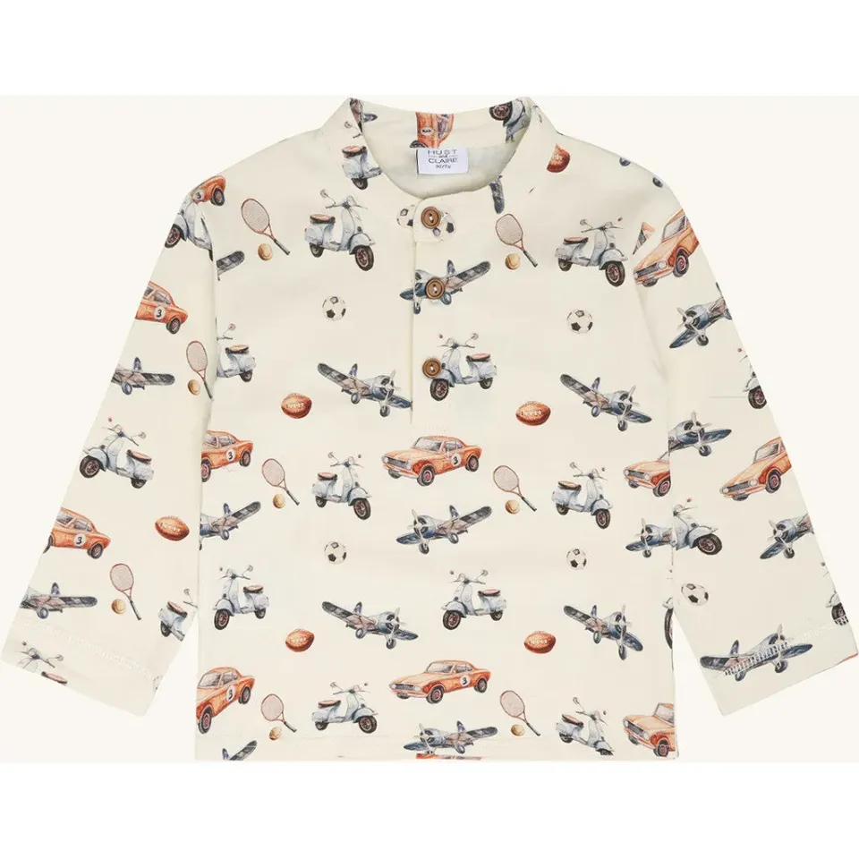 Hust & Claire Rasser Vintage Toy t-shirt snow white