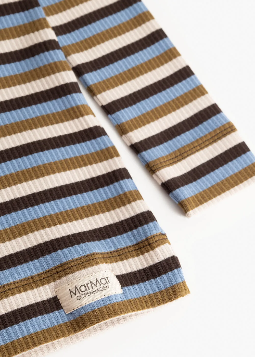 MarMar Plain Tee LS t-shirt Stripes modal strækbar