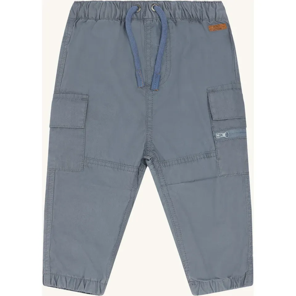 Hust & Claire HCTue Cargo bukser Blue Flint bomuld