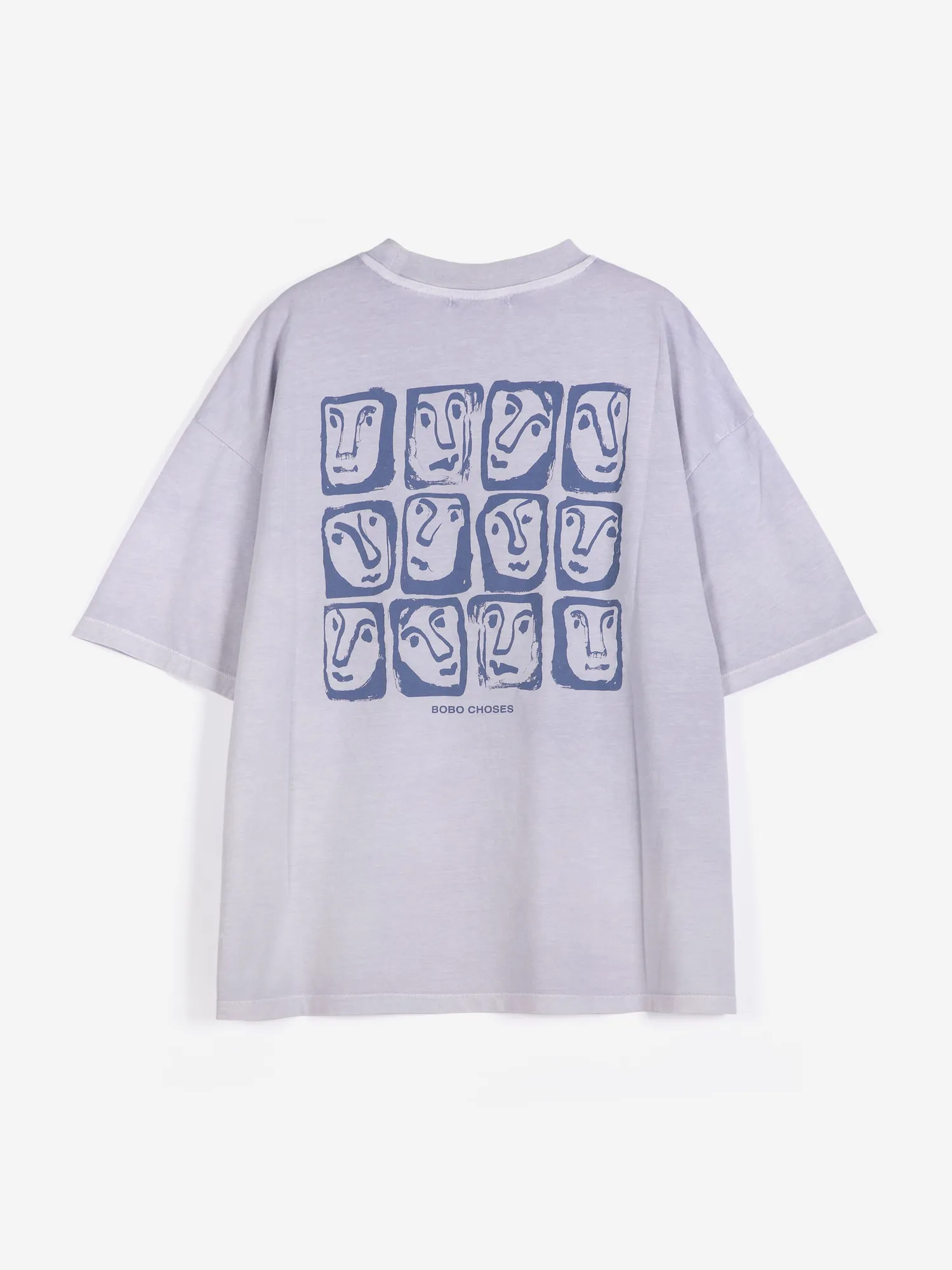 Bobo Choses Monster Moodboard oversize T-shirt lavendel XS