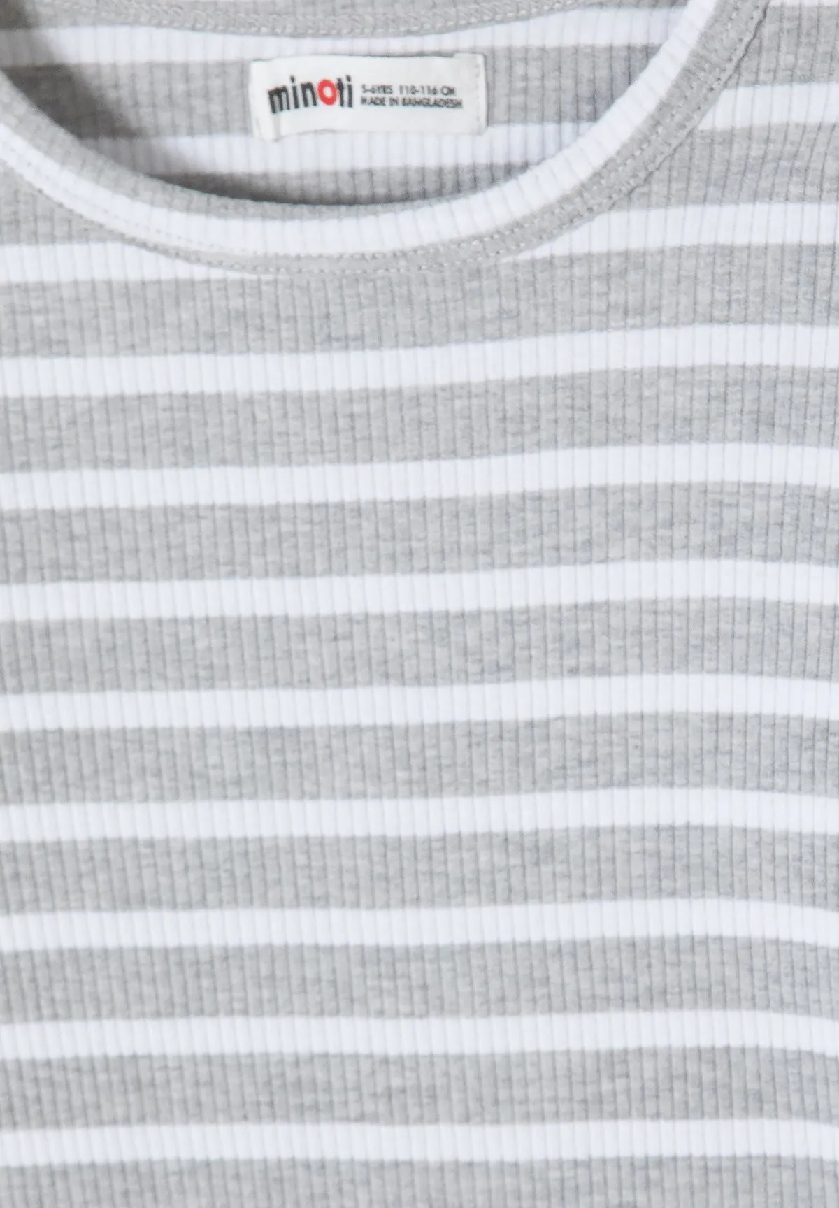 Minoti 45391 pigekjole 2-pak ribbet jersey