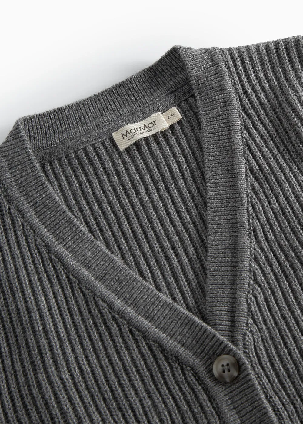 MarMar Tarono strik cardigan Grey Melange uld