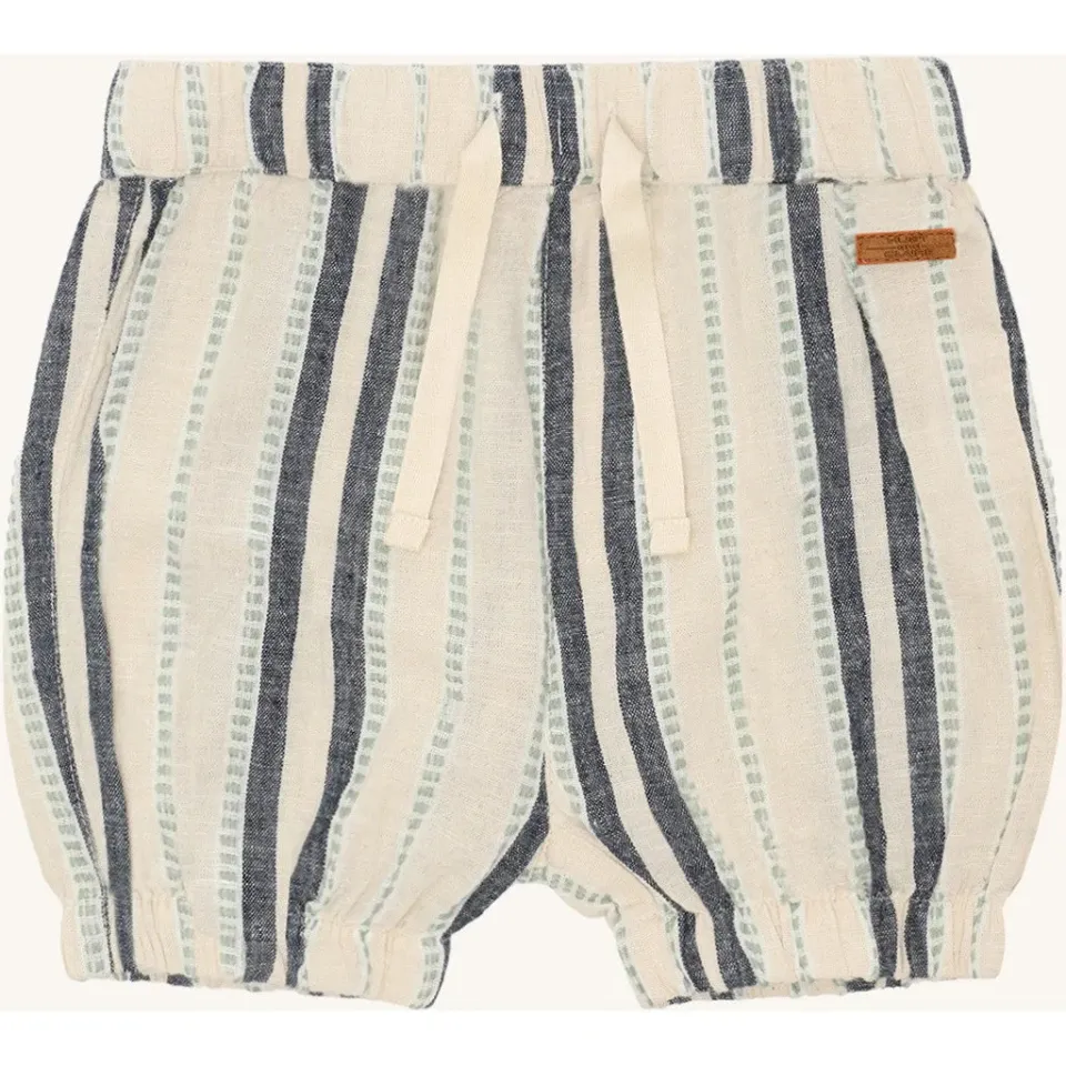 Hust & Claire Herluf Holiday shorts Sandshell hørbomuld
