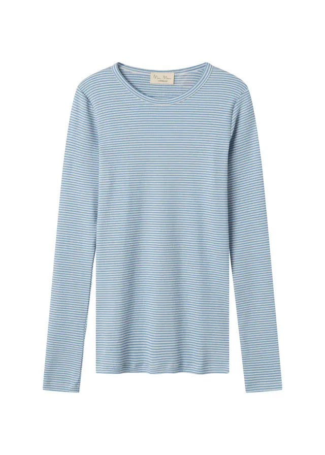 MarMar Tani W langærmet T-shirt Blue Stripe modal S-XL