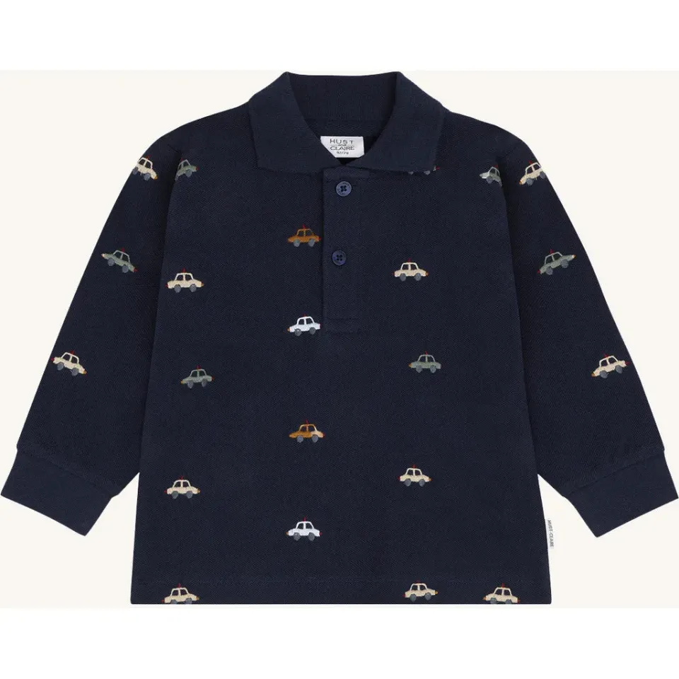 Hust & Claire HCStevie Police polo Blues bomuld