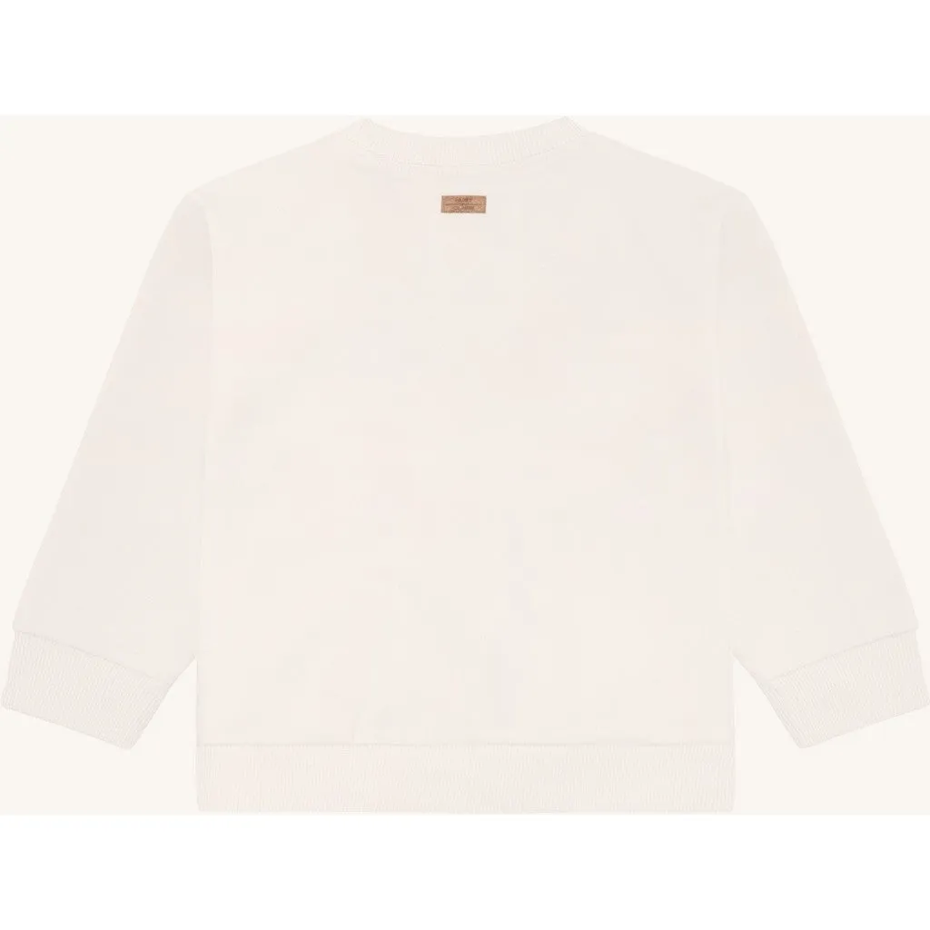 Hust & Claire HCSejer Palms sweatshirt Sandshell