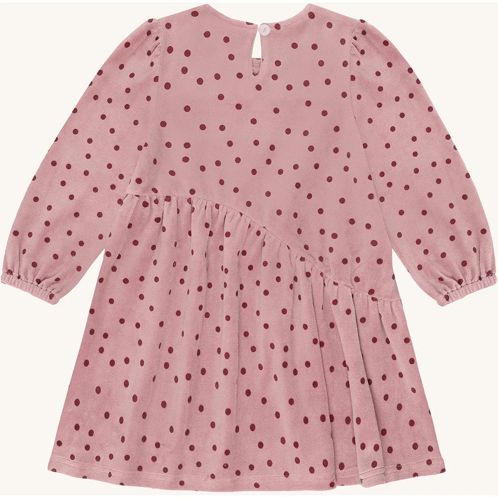 Hust & Claire Donna Dot kjole Heather hjerter