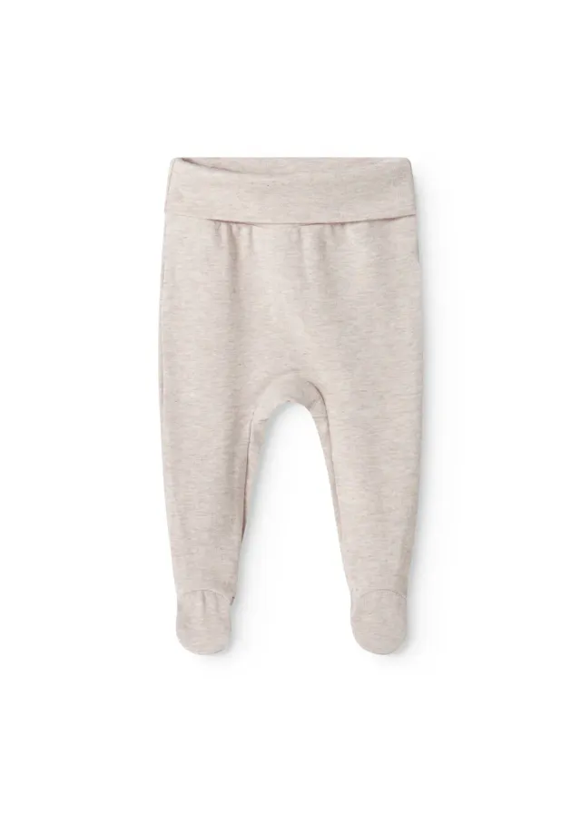 MarMar Copenhagen Pixa bukser Light Beige Mel. med fødder