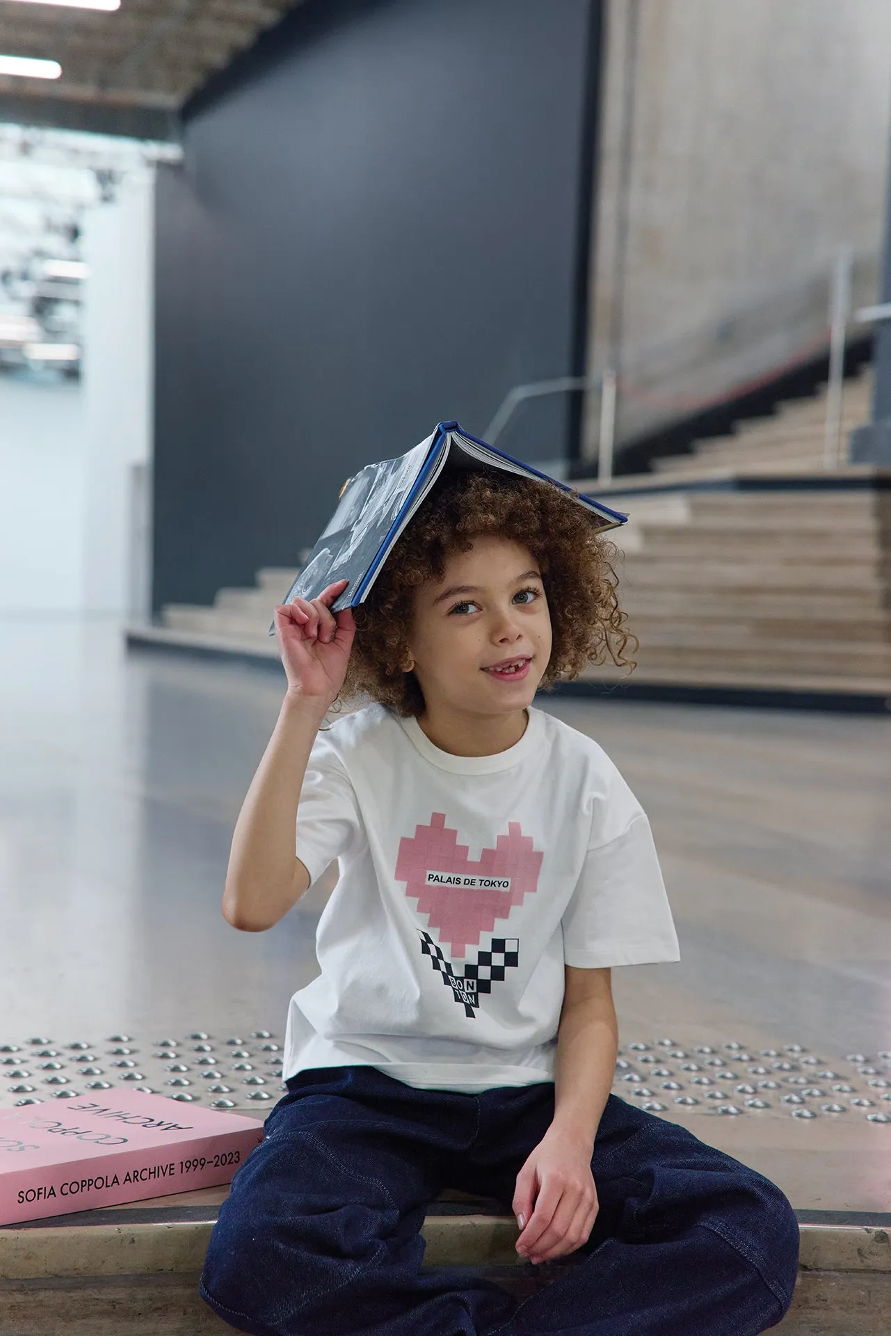 Bonton Palais de Tokyo t-shirt børn bomuld hjerte