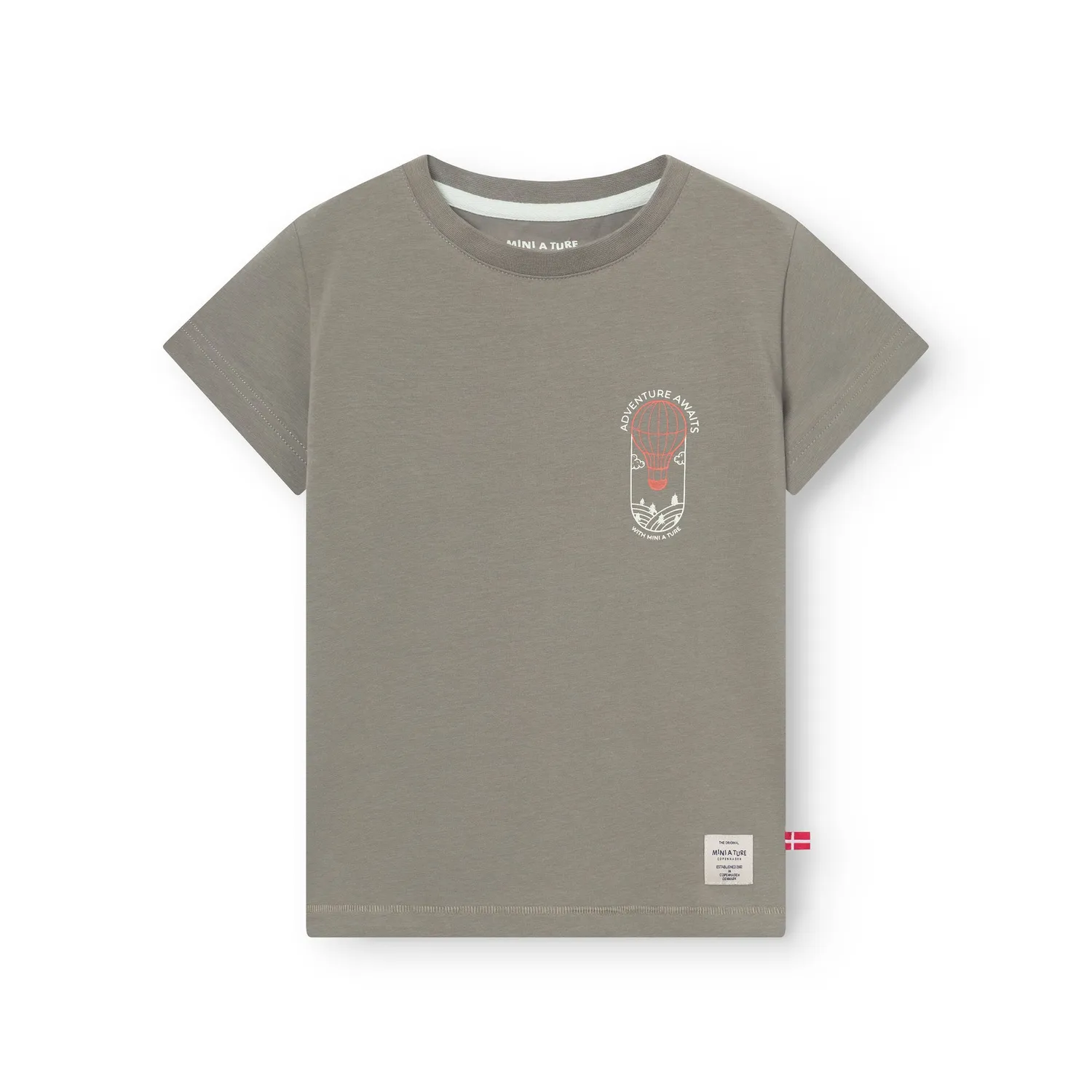 MINI A TURE MATCHARLEY t-shirt Cloudy rose økologisk bomuld