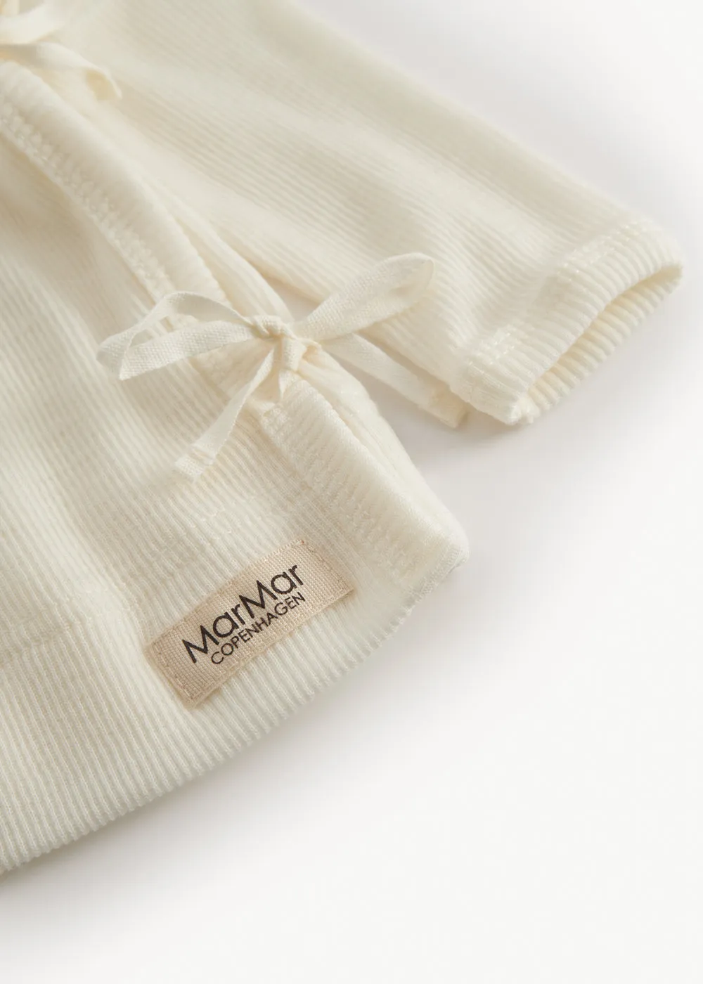 MarMar Tut Wrap LS uldbluse Natural merino