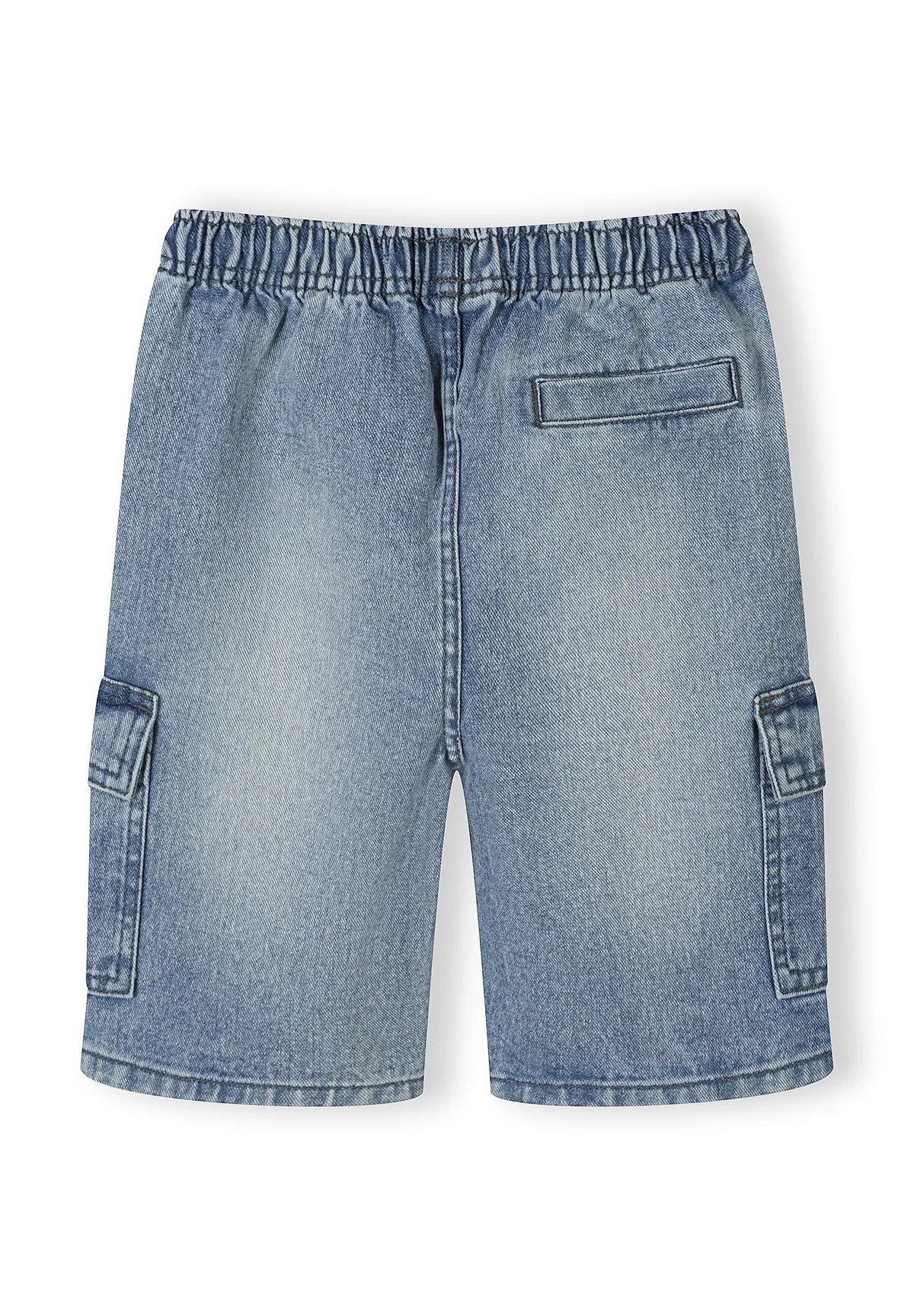 Minoti 44945 cargo jeansshorts til drenge 2-pak