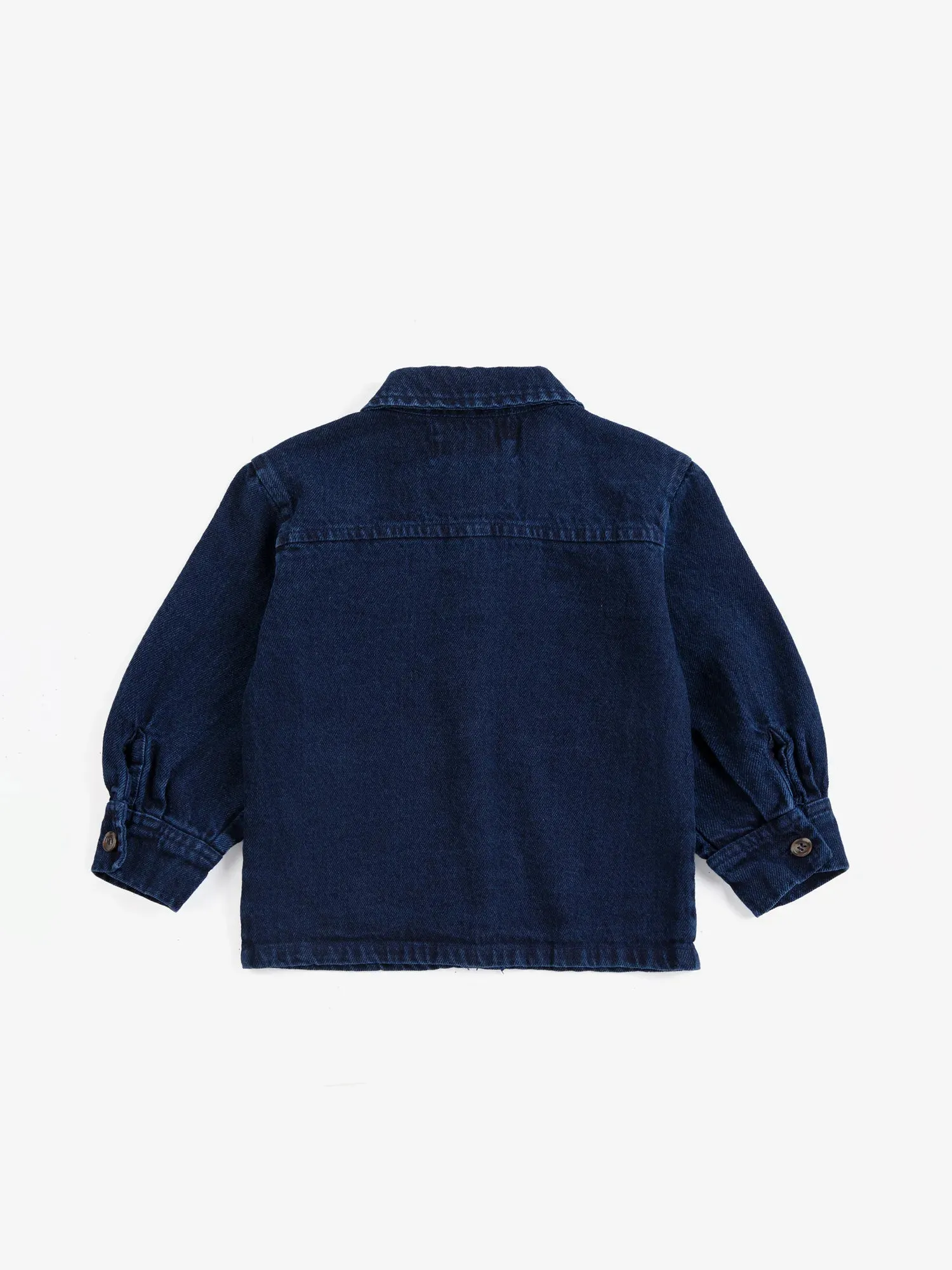Booo Bo Choses Tag denimskjorte midnatsblå baby