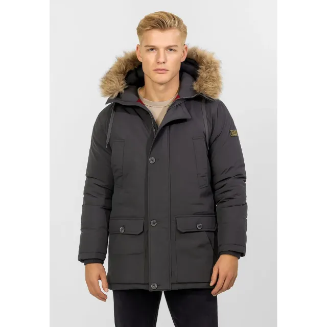 Minoti 39942 herre parka antracit foret