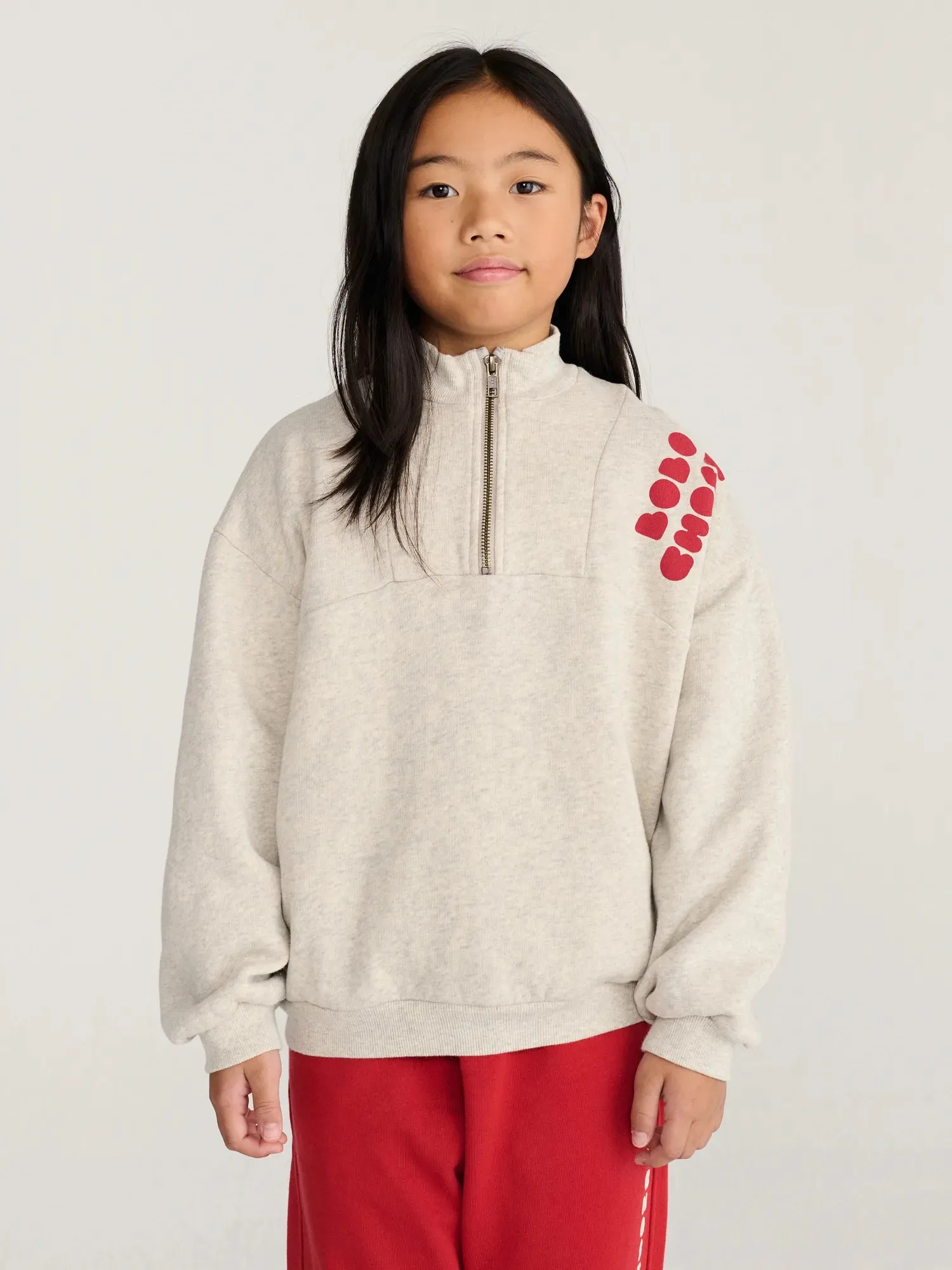 Bobo Choses Bolder Half Zipped sweatshirt 2-3Y økologisk