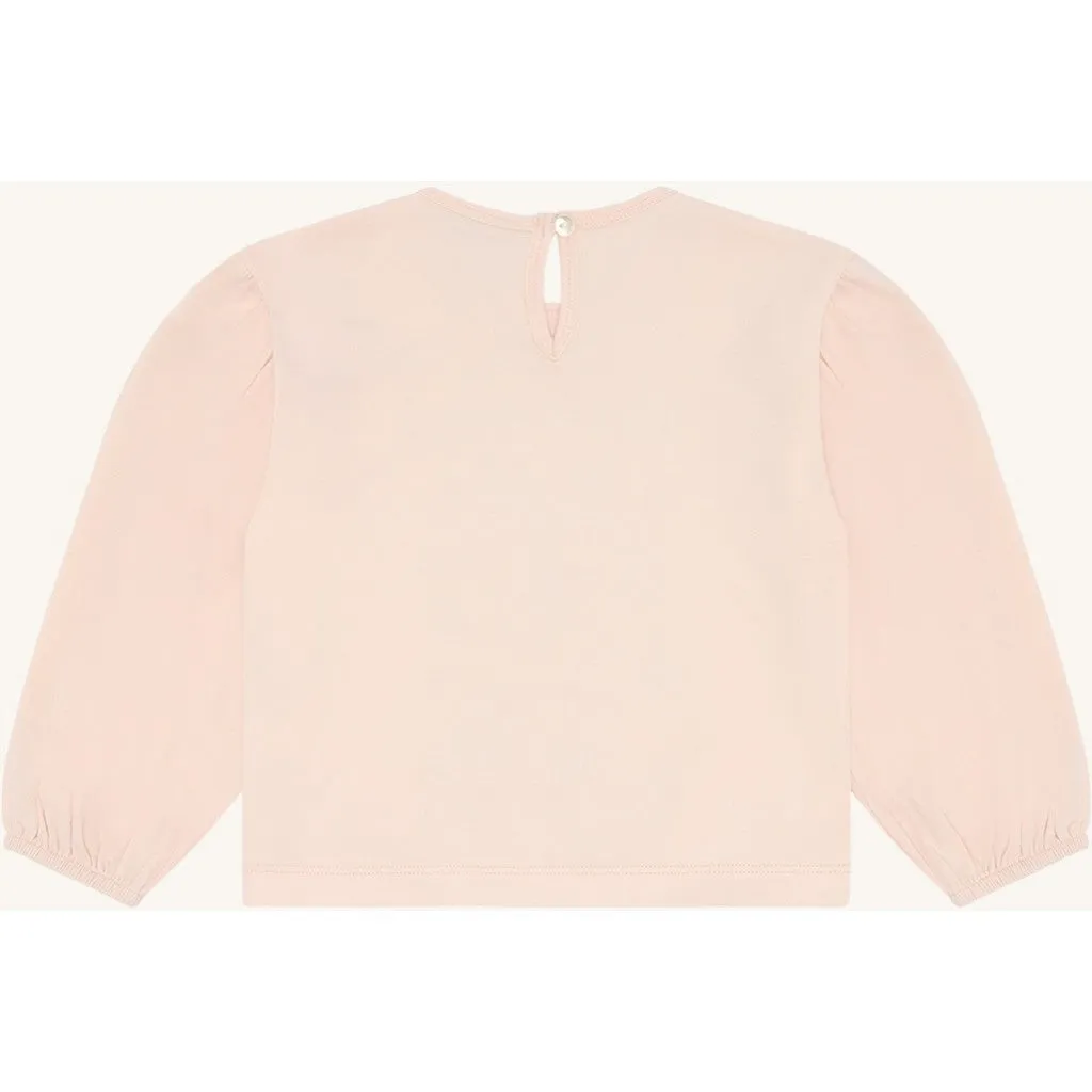 Hust & Claire Alma Belle A'me bluse Quartz bomuld