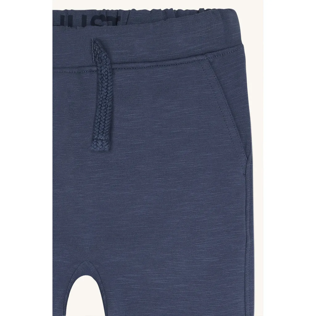 Hust & Claire HCGeorge Solid Brushed joggingbukser Vintage Indigo øko
