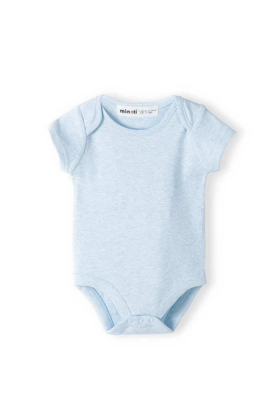 Minoti 38056 body lyseblå 3-pak til baby