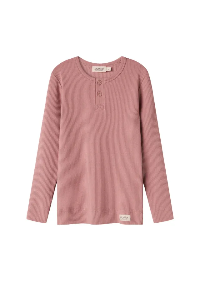 MarMar Tee LS langærmet T-shirt Rose Parfait modal