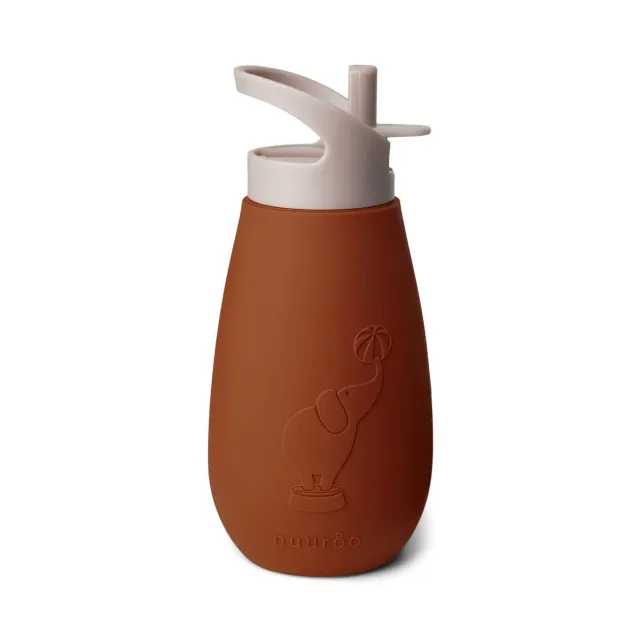 nuuroo Pax drikkeflaske 350ml Caramel Café silikone