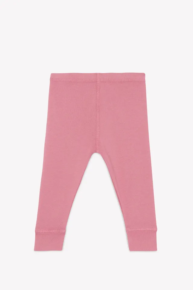 Bonton Tino Pinkyee leggings lyserød baby