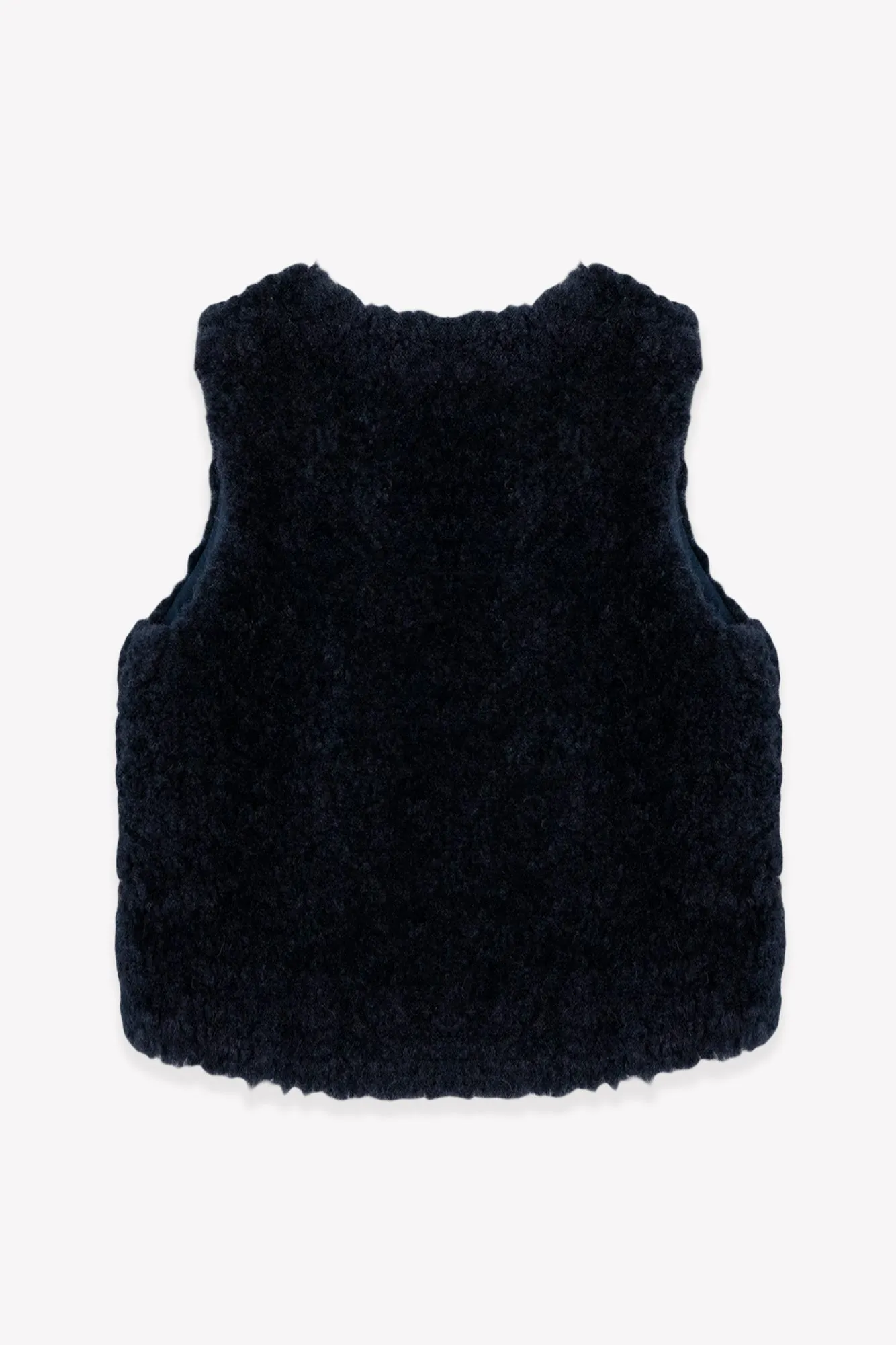 Bonton Beti Blue vest sherpa 2 år unisex