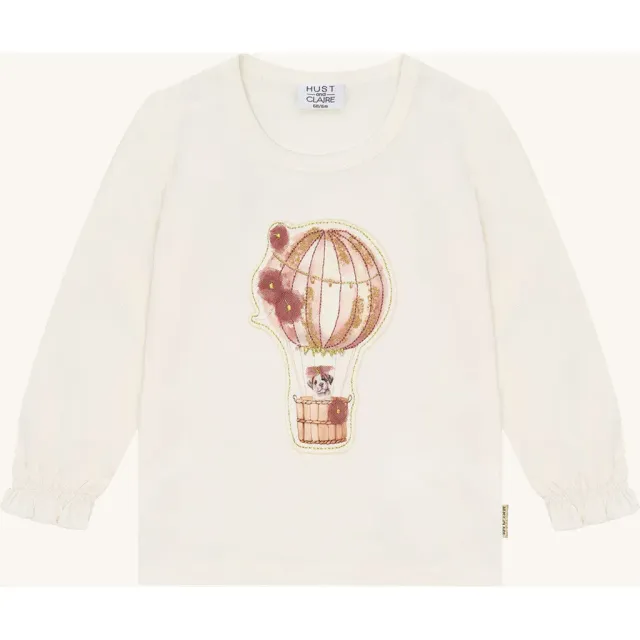 Hust & Claire Anna Little Heart bluse Sugar hjerte