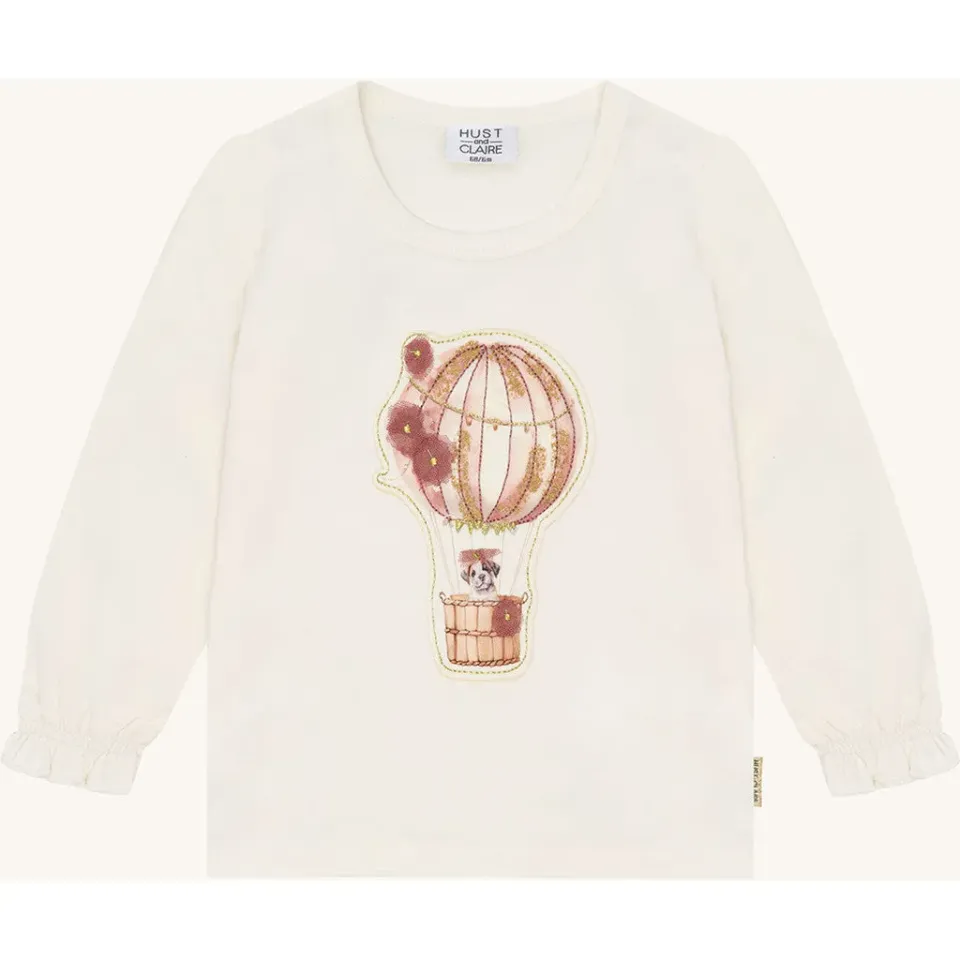 Hust & Claire Anna Little Heart bluse Sugar hjerte