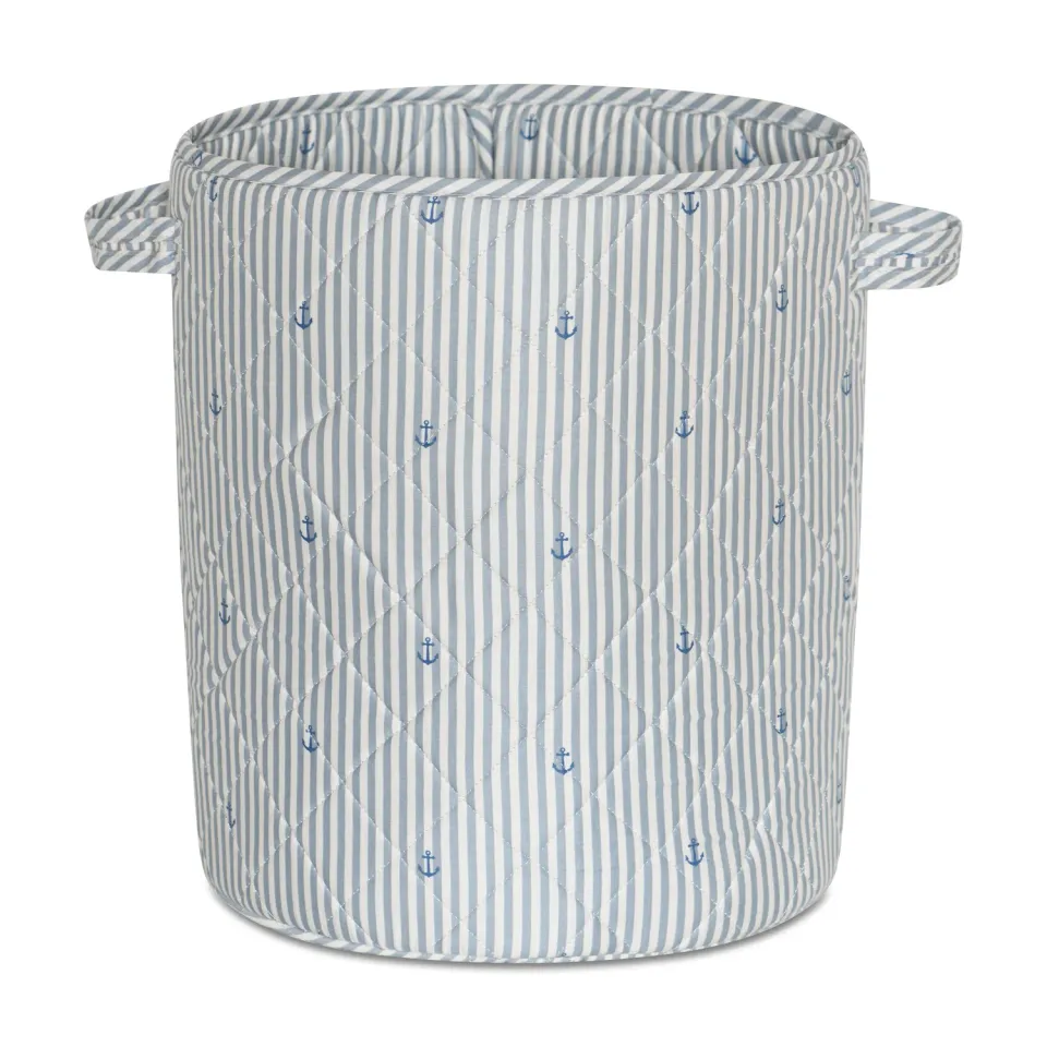 nuuroo Moe opbevaringskurv stor Stripe anchor