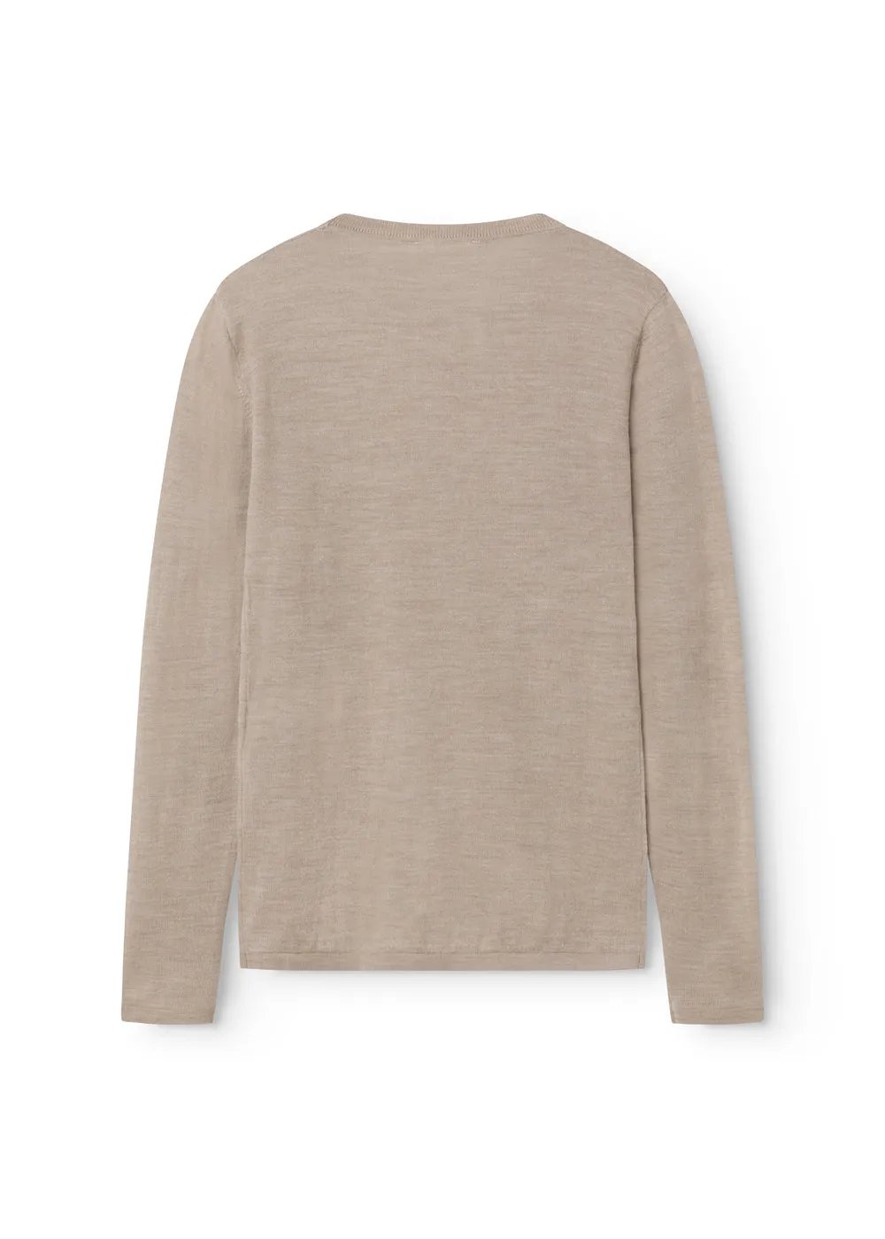 MarMar Tanne W Bluse Beige Melange merino
