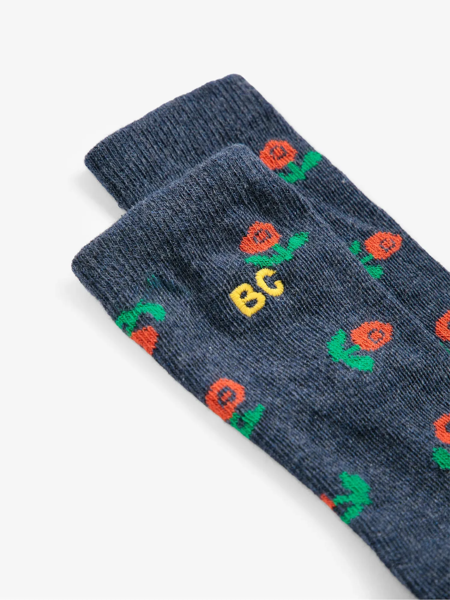 Bobo Choses Stamp Bloom strømper lilla 17-19
