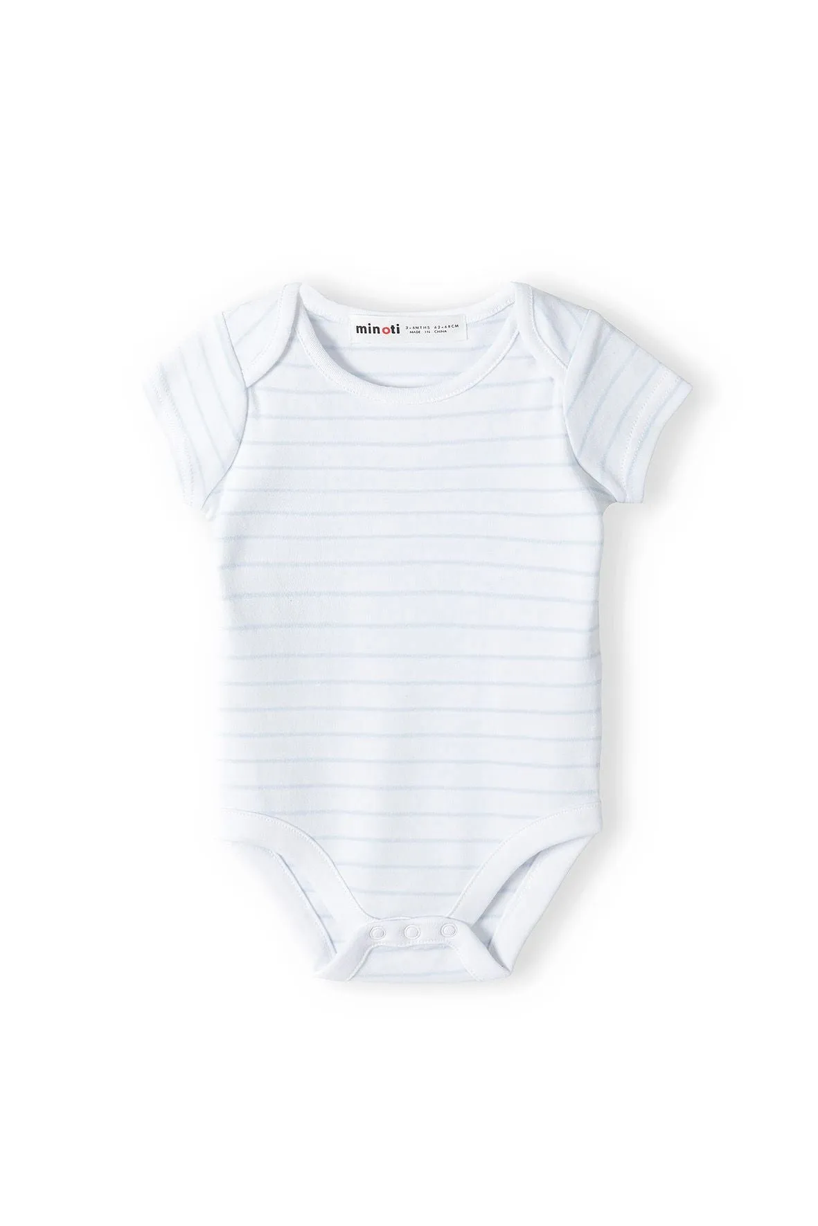 Minoti 38056 body lyseblå 3-pak til baby