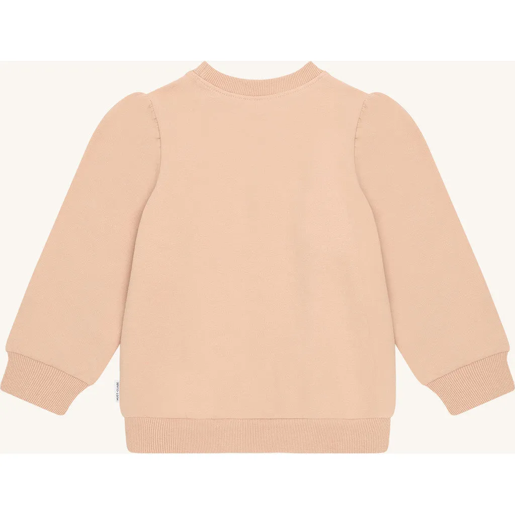 Hust & Claire Sicillia Friendship sweatshirt Rugby Tan