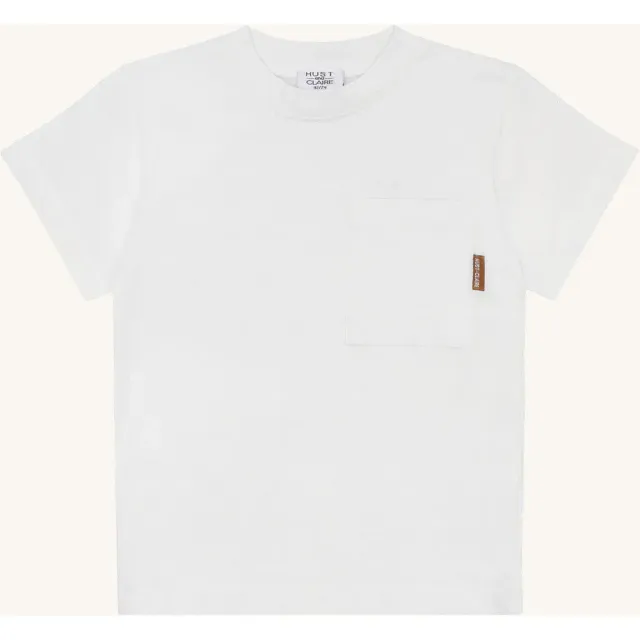 Hust & Claire HCAnton Slub T-shirt Ivory økologisk