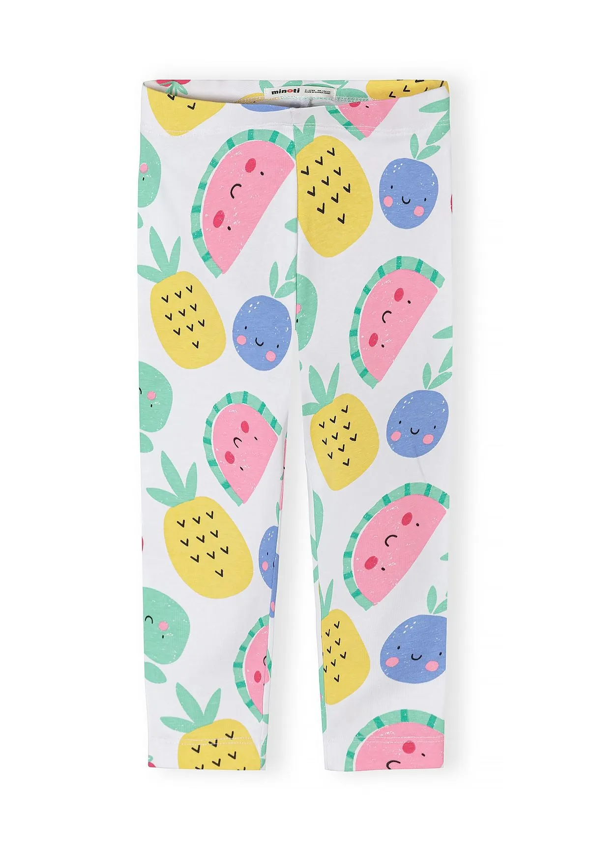 Minoti 44826 capri leggings 3-pak blå frugt baby