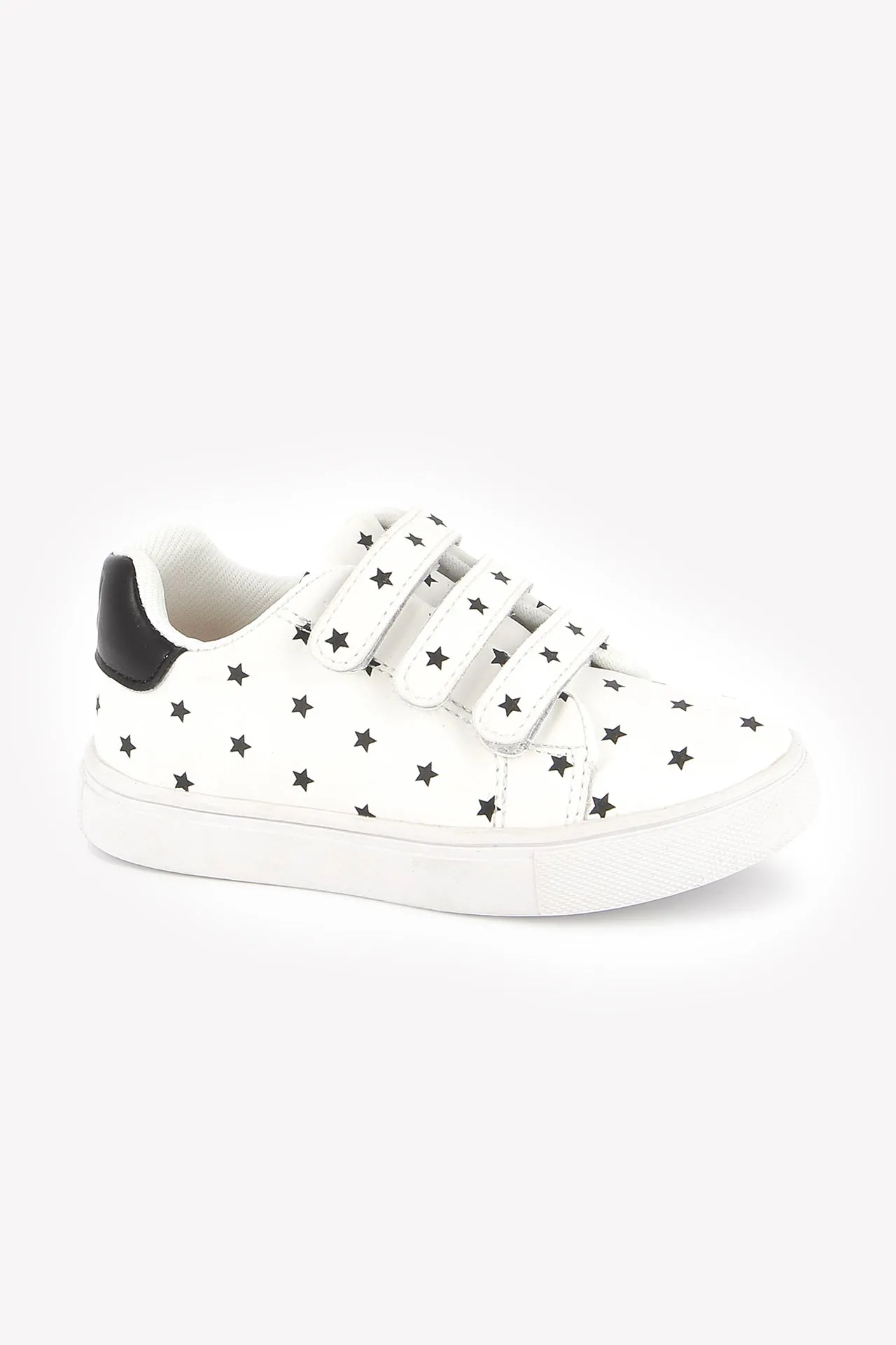 Bonton Basil sneakers 27 sort læder stjerner