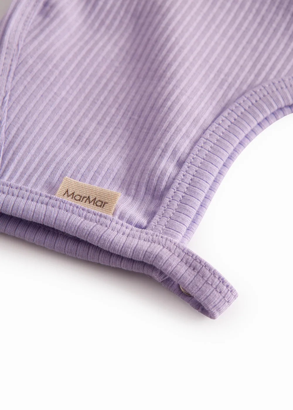 MarMar Hoody hjelm lilacs modal ribstrikket