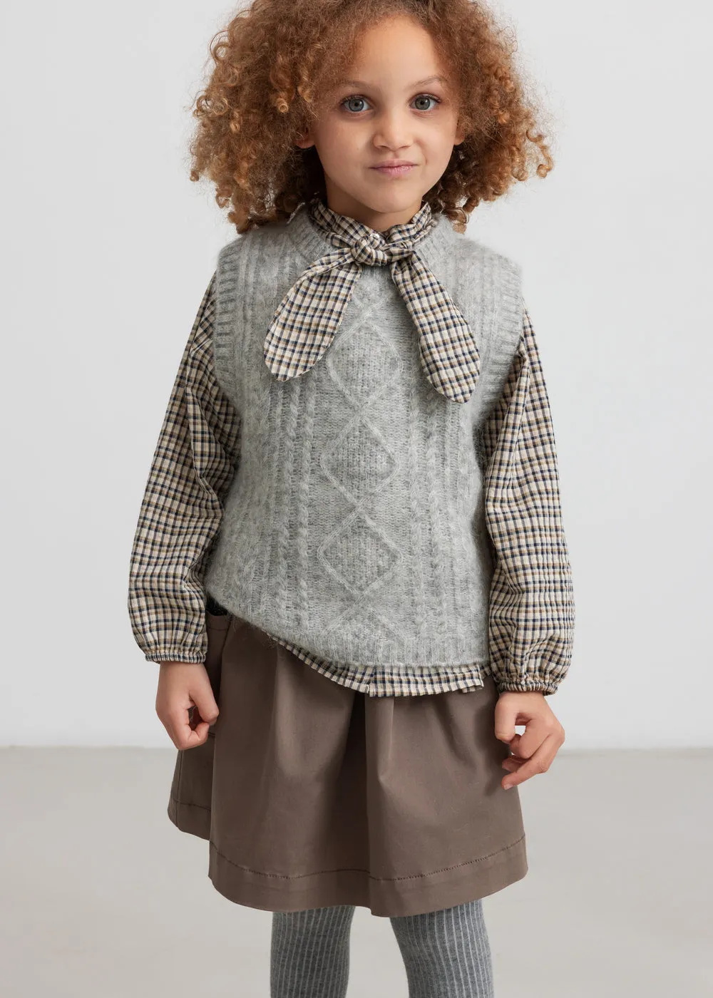 MarMar Simba nederdel Dusty Brown chino