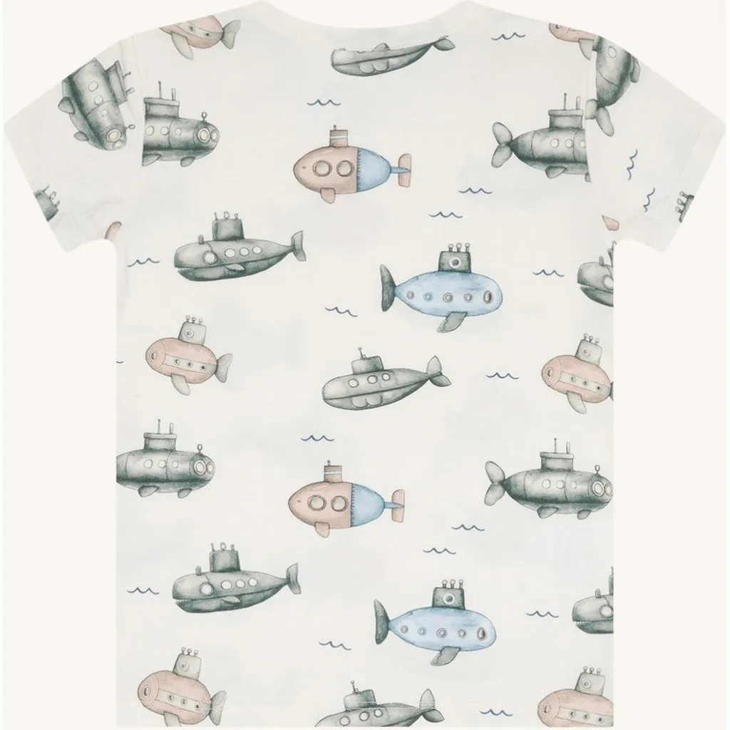 Hust & Claire Austin Submarine bluse Ivory bambus
