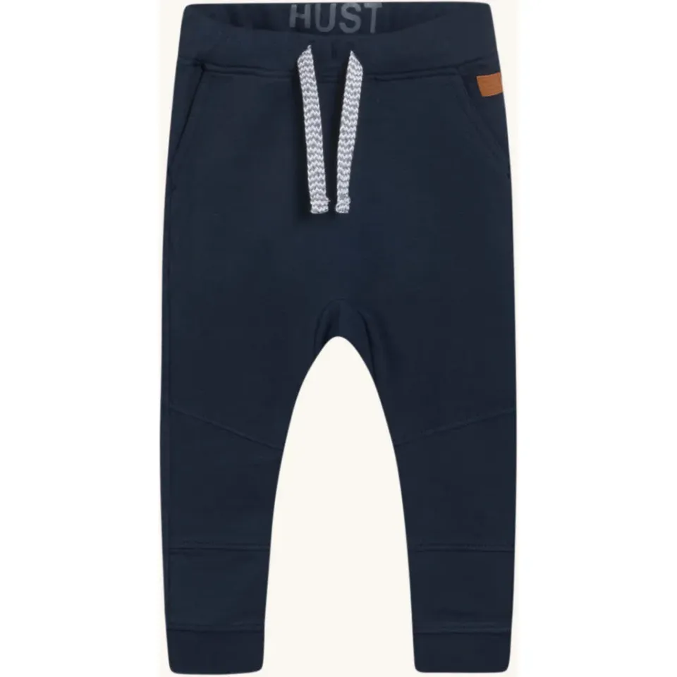 Hust & Claire Georg Solid joggingbukser navy økologisk