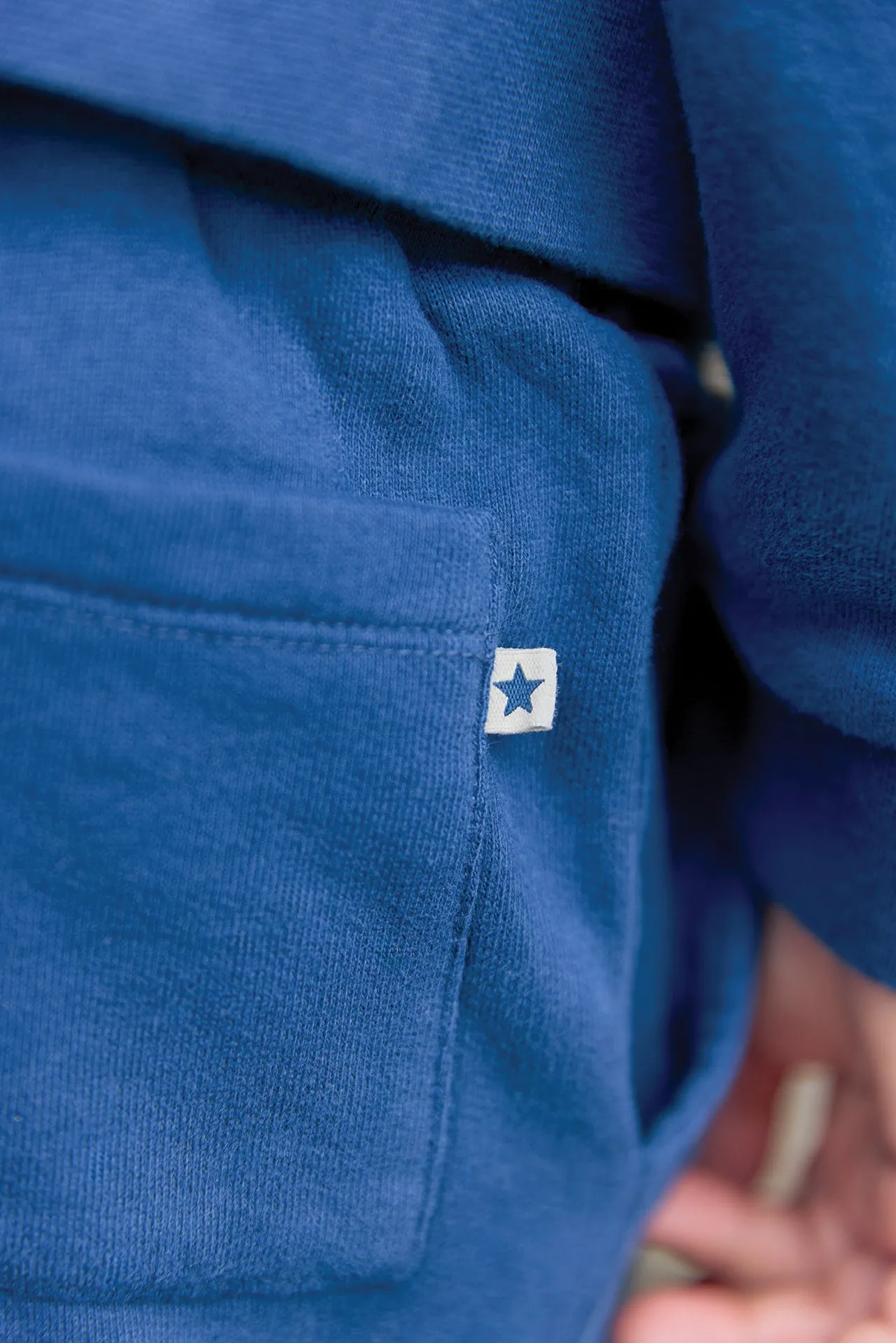 Bonton Lolito Uni Bleu Brut joggingbukser blå bomuld