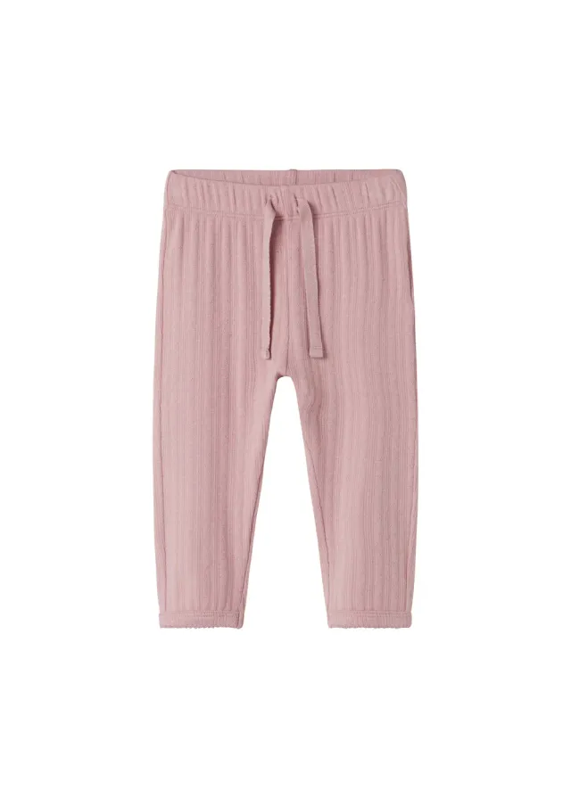 MarMar Pitti bukser Soft Berry pointelle baby