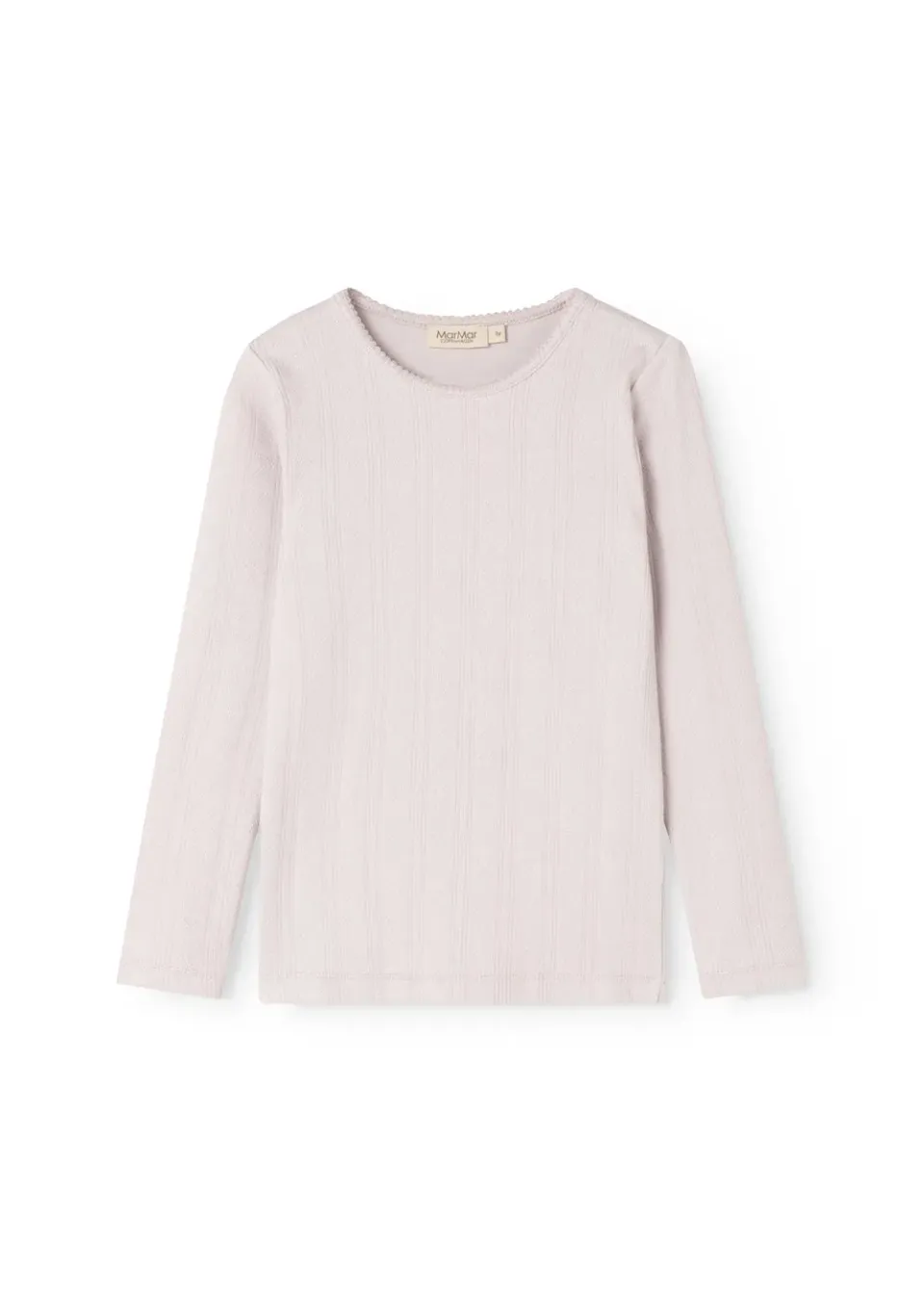 MarMar Copenhagen Tamra t-shirt Violet Dust pointelle