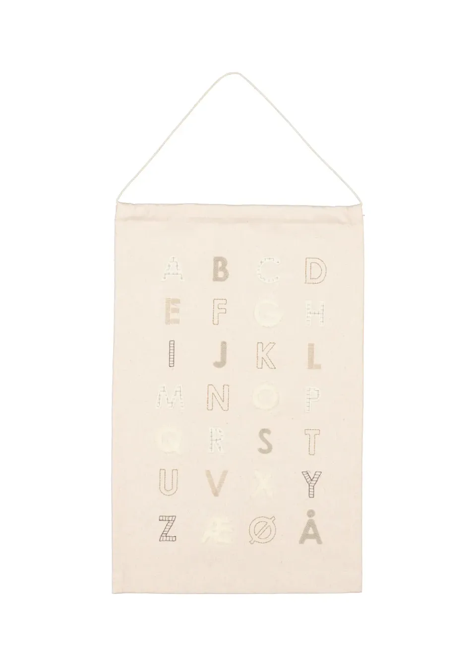 MarMar ABC Poster plakat Natural dansk