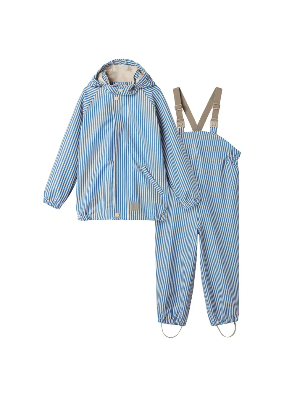 MarMar Oddy Set regnsæt Blue Stripe genanvendt