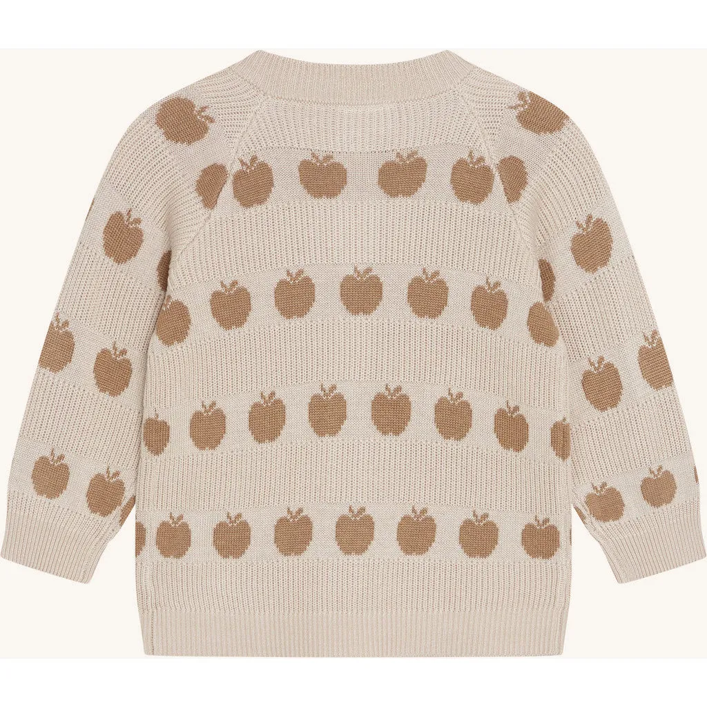 Hust & Claire HCCuno Bamboo cardigan Warm Sand bambus