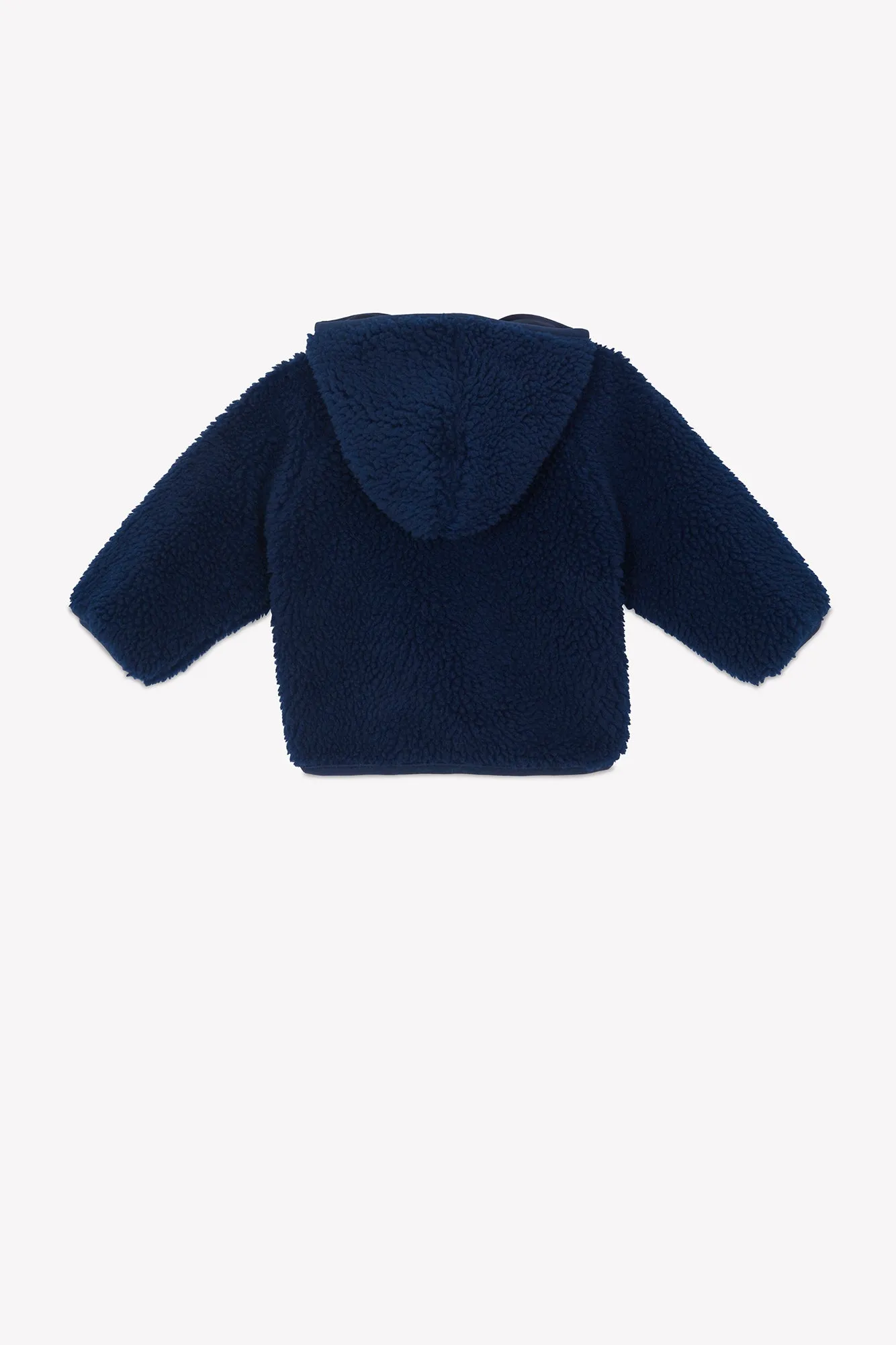 Bonton Lee Sherpa Bleu Brut jakke blå denim