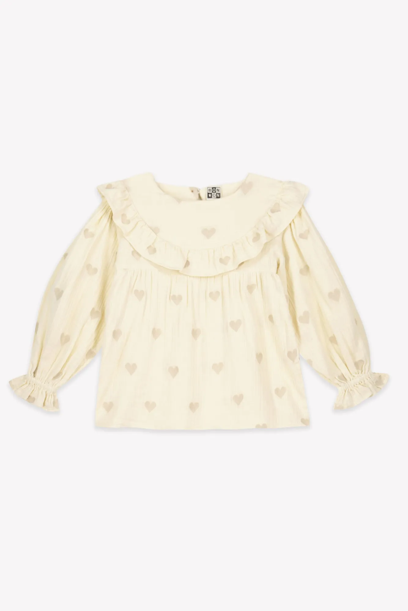 Bonton Maddie bluse mouton pige dobbelt gaze