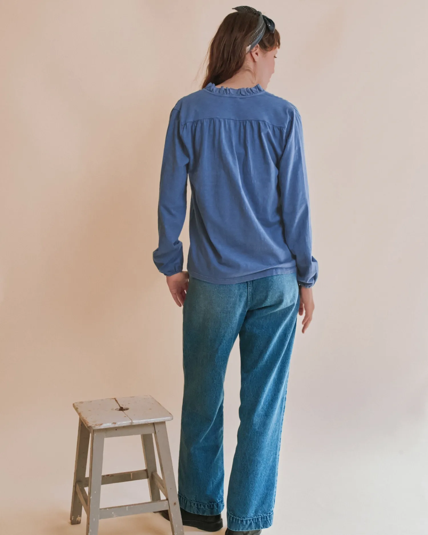 Emile et Ida Esha t-shirt flæse blå