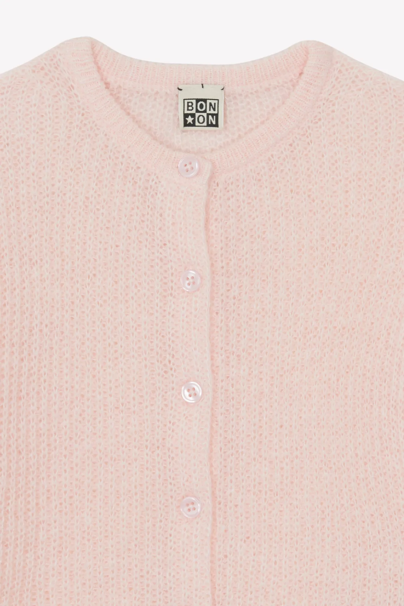Bonton Lizbeth Rose Blossom cardigan lyserød